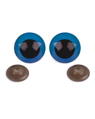 Ochi pentru jucării cu dispozitiv de siguranță, Ø30 mm - 4 set | Mimib