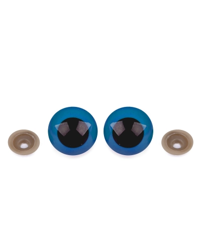 Ochi pentru jucării cu dispozitiv de siguranță, Ø30 mm - 4 set | Mimib