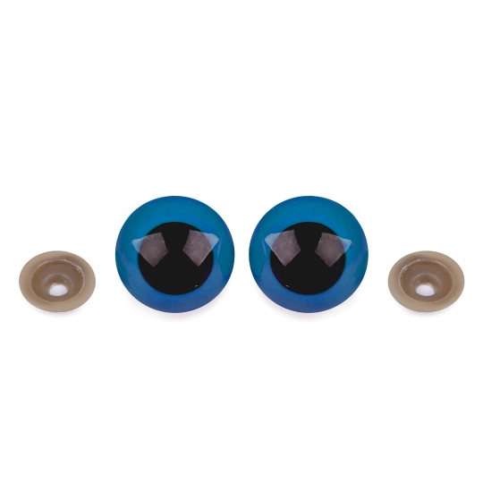 Ochi pentru jucării cu dispozitiv de siguranță, Ø30 mm - 4 set | Mimib