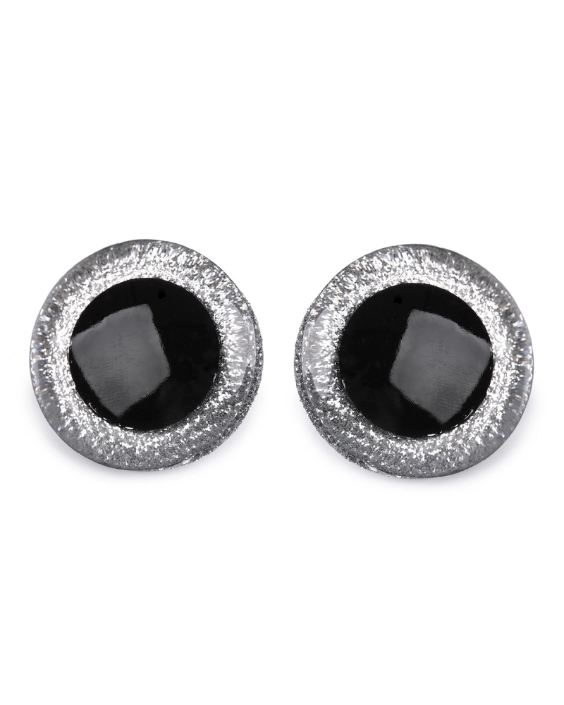 Ochi pentru jucării cu dispozitiv de siguranță, Ø40 mm - 2 set | Mimib