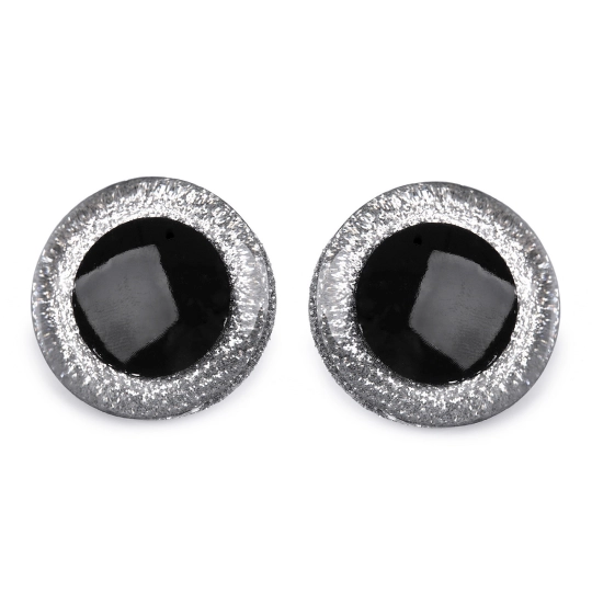 Ochi pentru jucării cu dispozitiv de siguranță, Ø40 mm - 2 set | Mimib