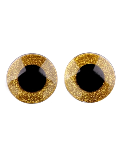 Ochi pentru jucării cu dispozitiv de siguranță, Ø40 mm - 2 set | Mimib