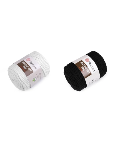 Fir de tricotat / croșetat Macrame Rope,Ø5 mm 500 g - 1 buc. | Mimib