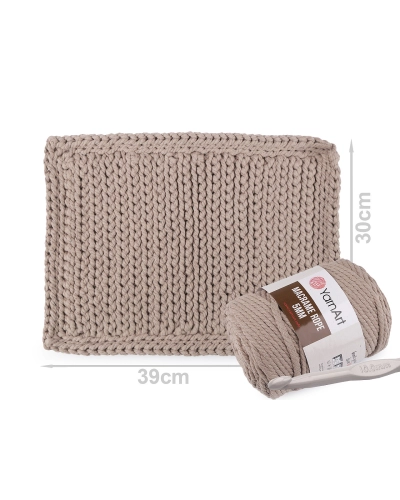 Fir de tricotat / croșetat Macrame Rope,Ø5 mm 500 g - 1 buc. | Mimib