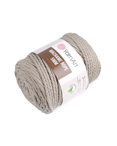 Fir de tricotat / croșetat Macrame Rope,Ø5 mm 500 g - 1 buc. | Mimib