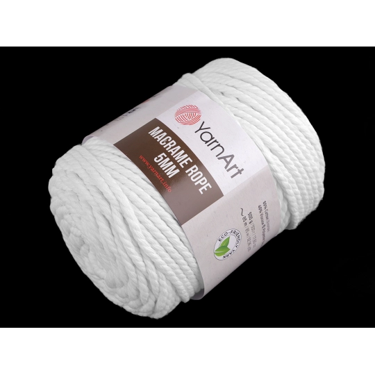 Fir de tricotat / croșetat Macrame Rope,Ø5 mm 500 g - 1 buc. | Mimib