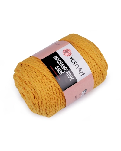Fir de tricotat / croșetat Macrame Rope,Ø5 mm 500 g - 1 buc. | Mimib