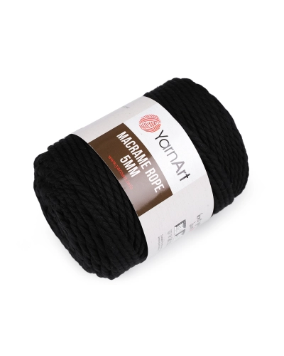 Fir de tricotat / croșetat Macrame Rope,Ø5 mm 500 g - 1 buc. | Mimib