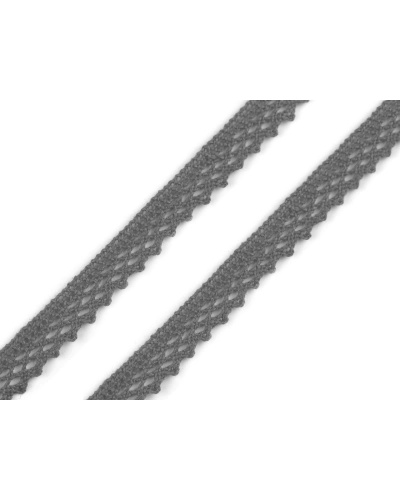Dantelă bumbac croşetată, lățime 12 mm - 5 m | Mimib