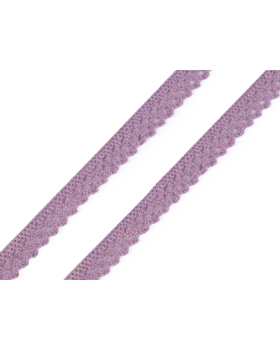 Dantelă bumbac croşetată, lățime 12 mm - 5 m | Mimib