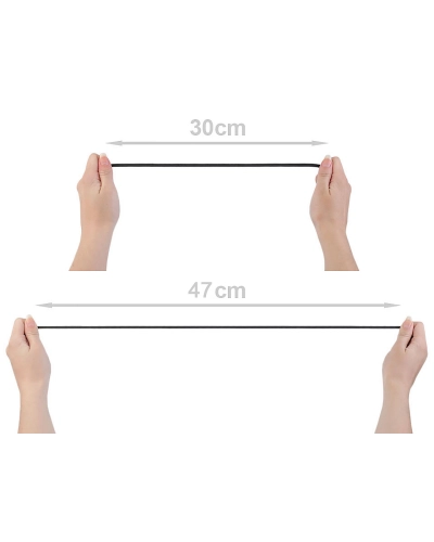 Elastic confecții, lățime 6-7 mm - 100 m | Mimib