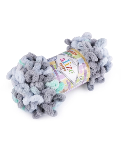 Fir de tricotat Alize Puffy color, 100 g - 1 buc. | Mimib