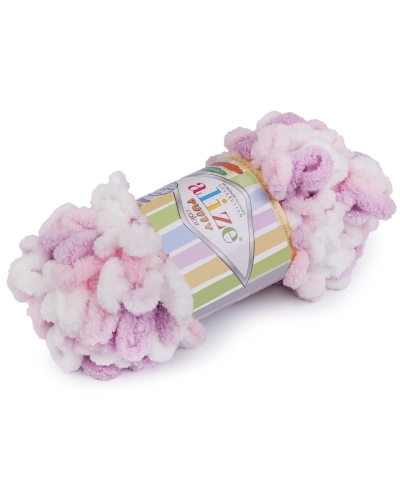 Fir de tricotat Alize Puffy color, 100 g - 1 buc. | Mimib