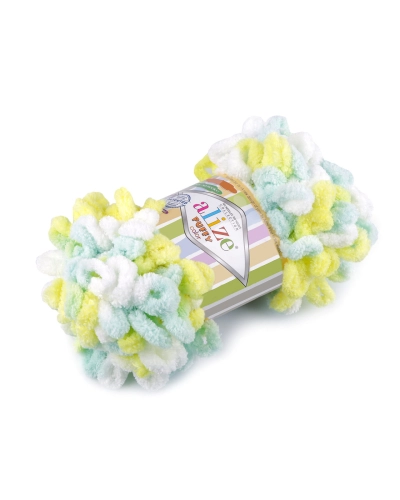 Fir de tricotat Alize Puffy color, 100 g - 1 buc. | Mimib