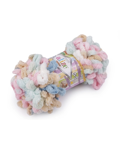 Fir de tricotat Alize Puffy color, 100 g - 1 buc. | Mimib