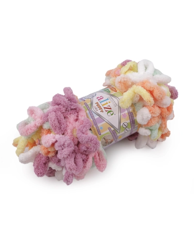 Fir de tricotat Alize Puffy color, 100 g - 1 buc. | Mimib