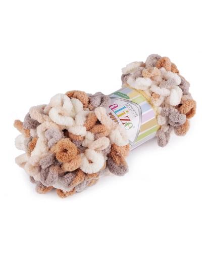 Fir de tricotat Alize Puffy color, 100 g - 1 buc. | Mimib