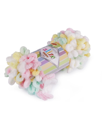 Fir de tricotat Alize Puffy color, 100 g - 1 buc. | Mimib