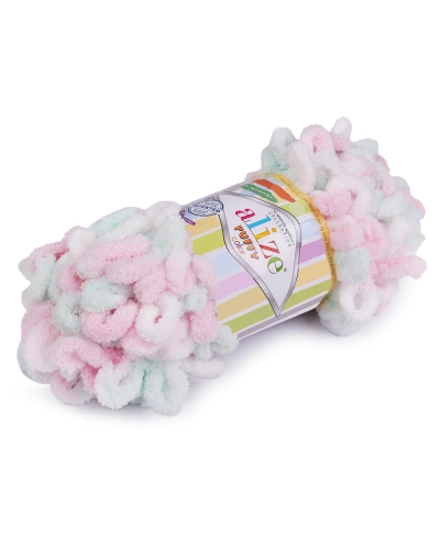 Fir de tricotat Alize Puffy color, 100 g - 1 buc. | Mimib
