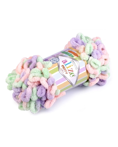 Fir de tricotat Alize Puffy color, 100 g - 1 buc. | Mimib