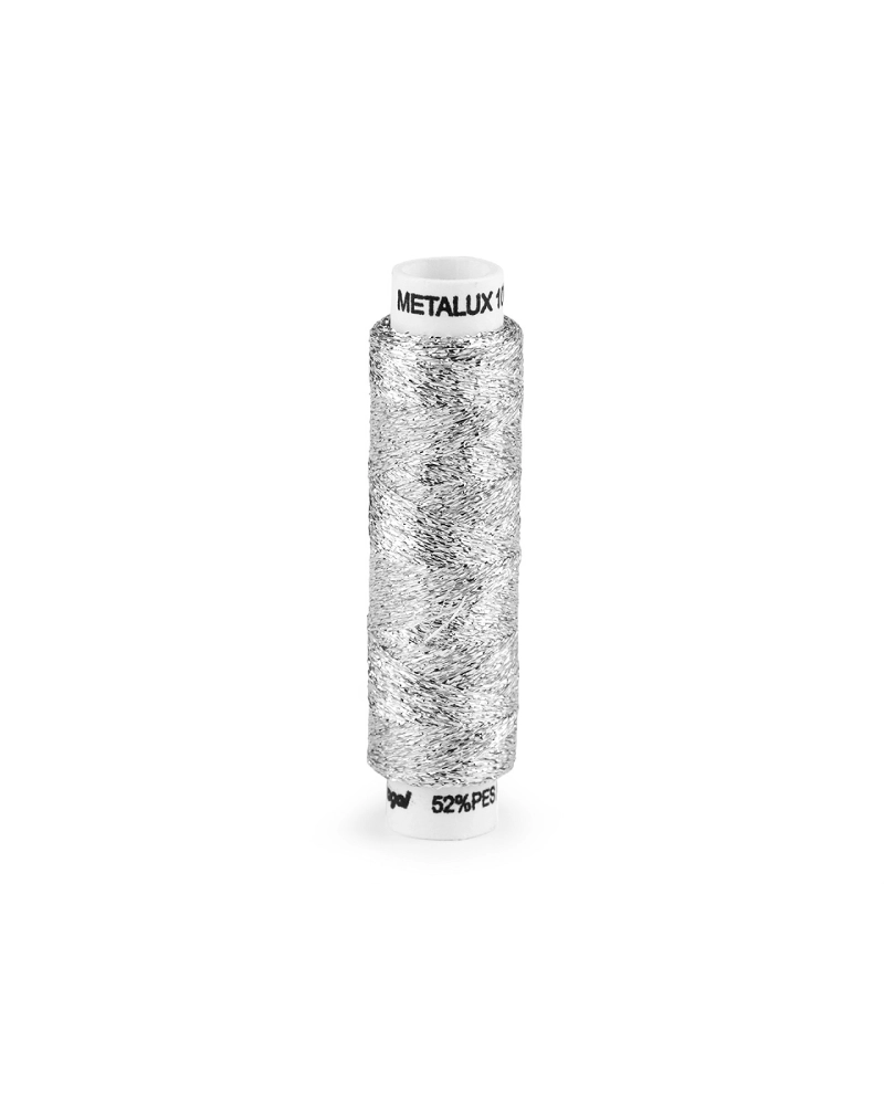 Ață metalică pentru brodat Metalux, 100 m - 10 buc. | Mimib