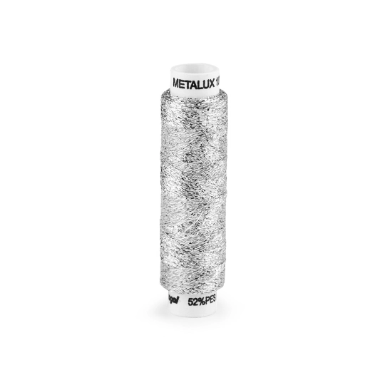 Ață metalică pentru brodat Metalux, 100 m - 10 buc. | Mimib