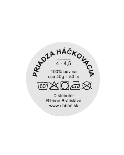 Aţă bumbac pentru croșetat, 40 g - 1 buc. | Mimib