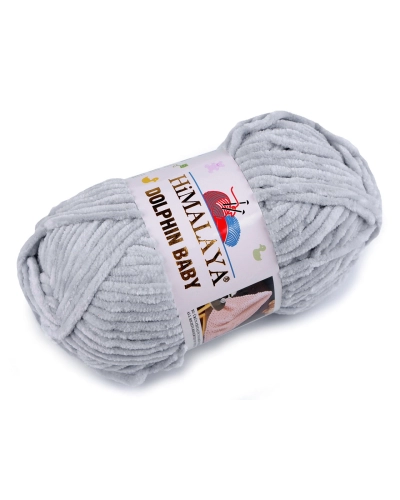 Pletacia ženilková priadza Dolphin Baby 100 g - 1 ks | Mimib
