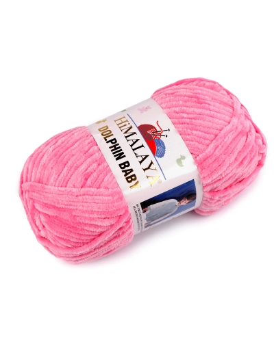 Pletacia ženilková priadza Dolphin Baby 100 g - 1 ks | Mimib