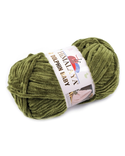 Pletacia ženilková priadza Dolphin Baby 100 g - 1 ks | Mimib