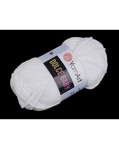 Pletacia ženilková priadza Dolce Baby 50 g - 1 ks | Mimib