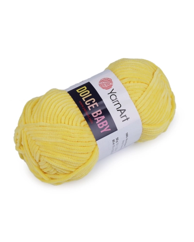 Pletacia ženilková priadza Dolce Baby 50 g - 1 ks | Mimib