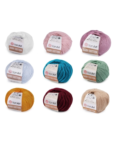 Pletacia priadza Baby Cotton 50 g - 1 ks | Mimib