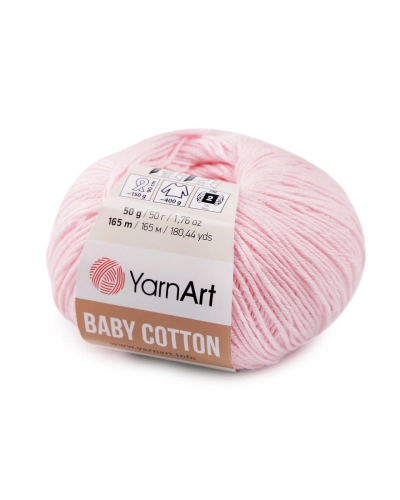 Pletacia priadza Baby Cotton 50 g - 1 ks | Mimib