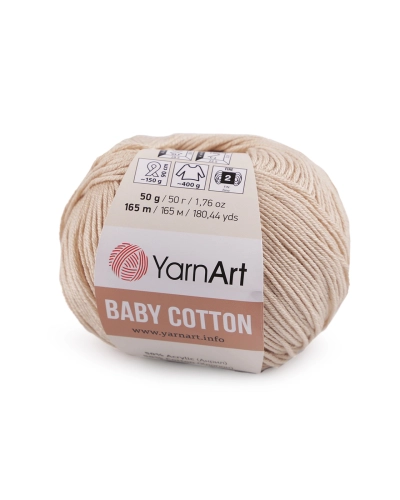 Pletacia priadza Baby Cotton 50 g - 1 ks | Mimib