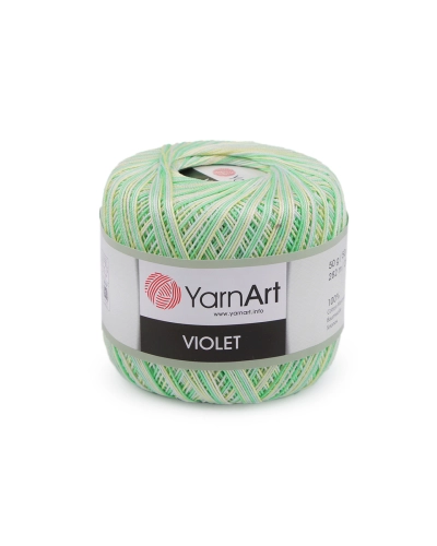 Bavlnená priadza háčkovacia Violet 50 g - 1 ks | Mimib