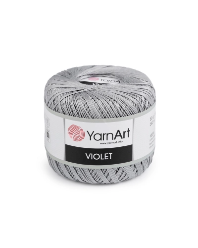 Bavlnená priadza háčkovacia Violet 50 g - 1 ks | Mimib