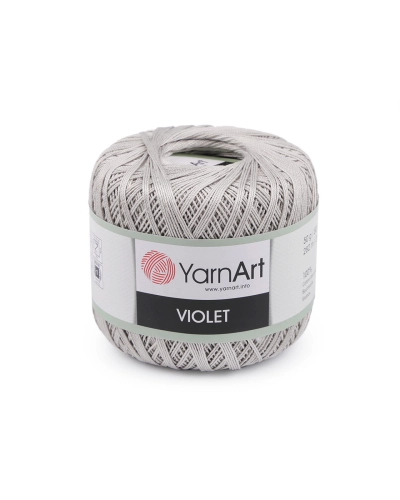 Bavlnená priadza háčkovacia Violet 50 g - 1 ks | Mimib