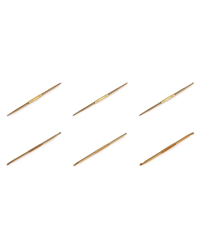 Obojstranný háčik na háčkovanie veľ. 1,2,3,4,5,6,7,8 - 1 ks | Mimib