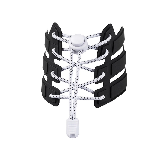 Reflexné elastické samozaväzovacie šnúrky dĺžka 120 cm - 1 pár | Mimib