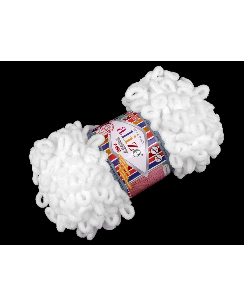 Pletacia priadza Alize Puffy Fine 100 g - 1 ks | Mimib