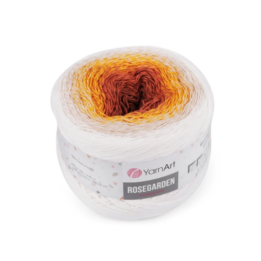 Bavlnená pletacia priadza Rosegarden 250 g - 1 ks | Mimib