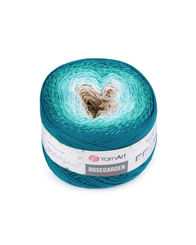Bavlnená pletacia priadza Rosegarden 250 g - 1 ks | Mimib
