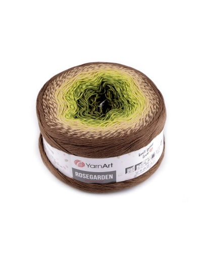 Bavlnená pletacia priadza Rosegarden 250 g - 1 ks | Mimib