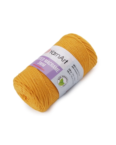 Pletacia priadza Twisted Macrame 250 g rozčesávacia - 1 ks | Mimib