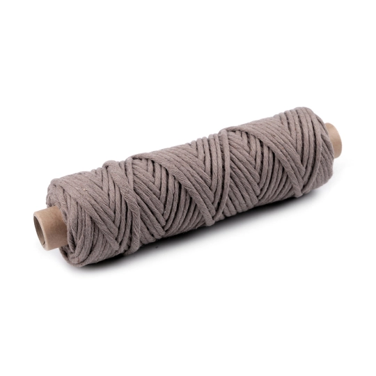 Bavlnená šnúra macrame Ø3 mm rozčesávacia - 50 m | Mimib