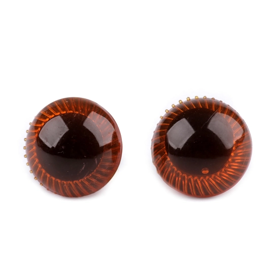 Oči s poistkou Ø18 mm - 20 sada | Mimib