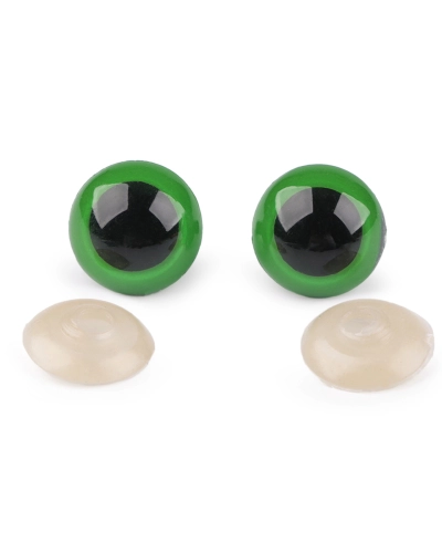Oči s poistkou Ø18 mm - 20 sada | Mimib