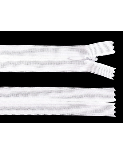 Špirálový zips skrytý No 3 dĺžka 65 cm dederon - 1 ks | Mimib