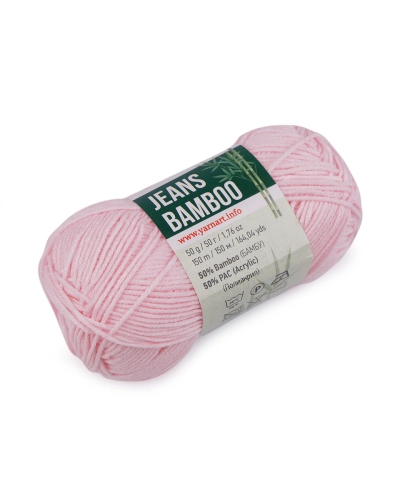 Pletacia priadza Jeans Bamboo 50 g - 1 ks | Mimib